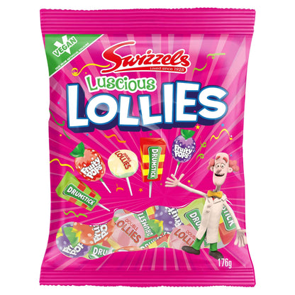 Luscious Lollies 176g by Swizzels