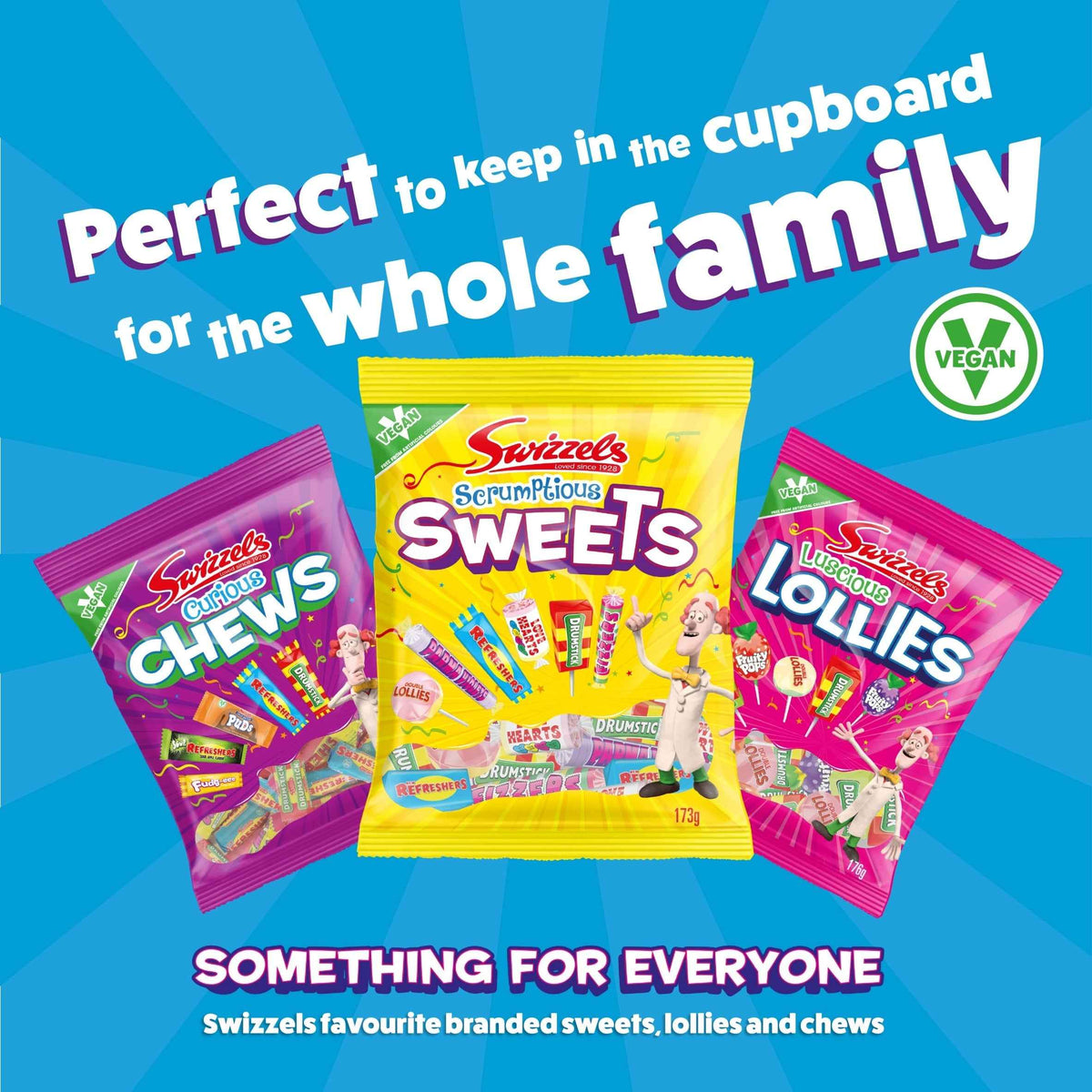 Scrumptious Sweets 173g by Swizzels
