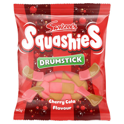 Squashies Drumstick Cherry Cola 140g by Swizzels