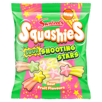 Squashies Sour Shooting Stars 100g by Swizzels