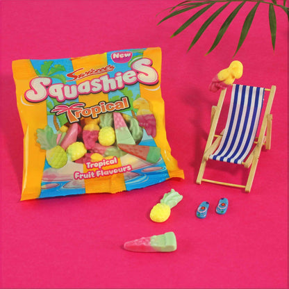 Squashies Tropical Fruit Flavours by Swizzels