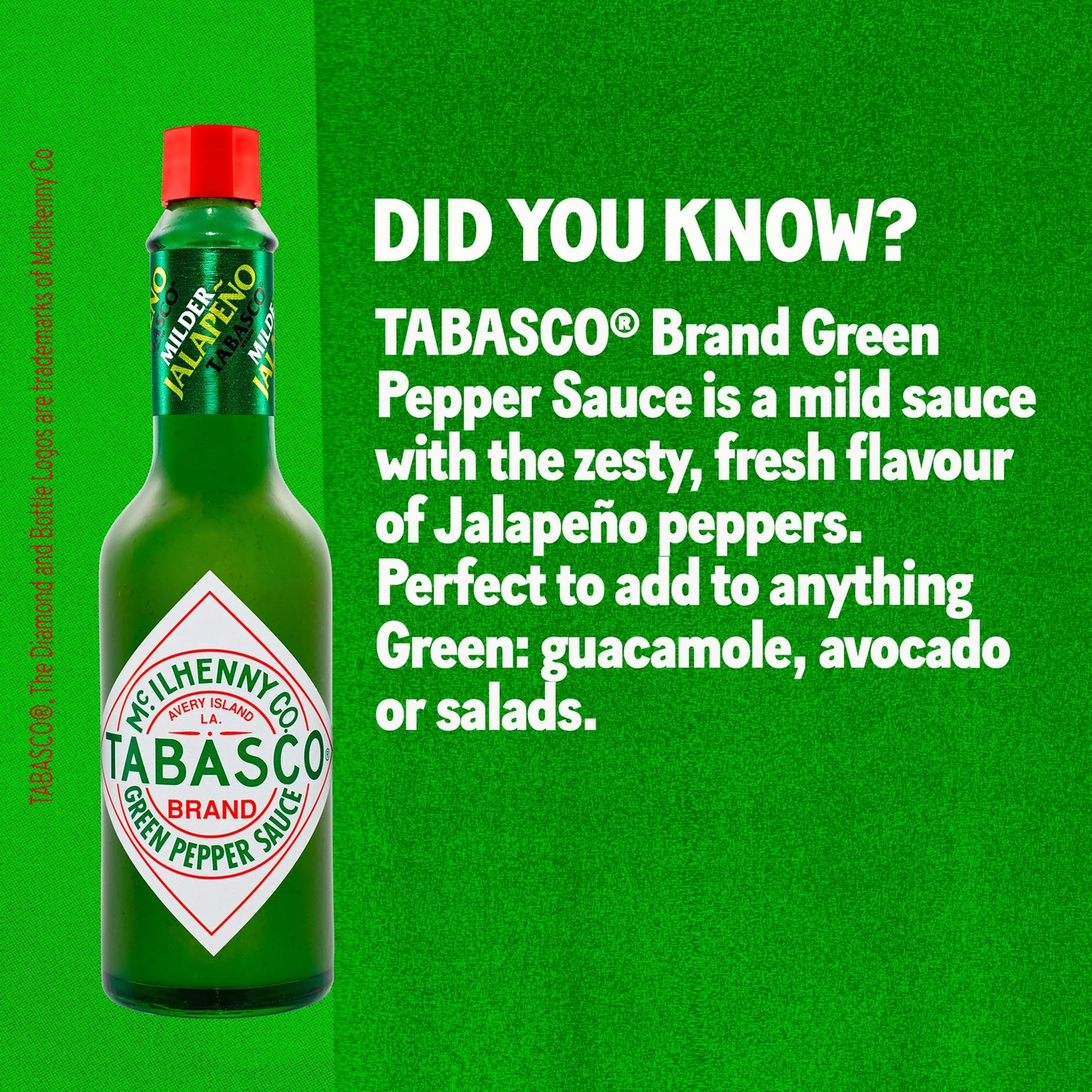 Mild Green Pepper Sauce 57ml by TABASCO
