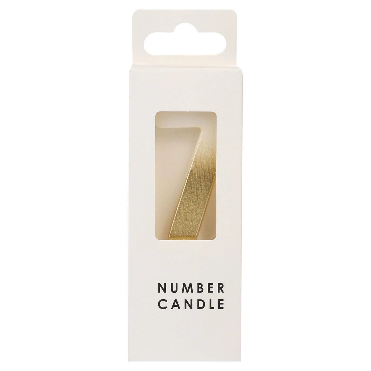 Numerical Candle No.7 - Gold by Table Fun
