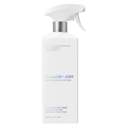 Tallow + Ash Icing On The Cake Fabric Cleansing Perfume 500ml by at The British Vault