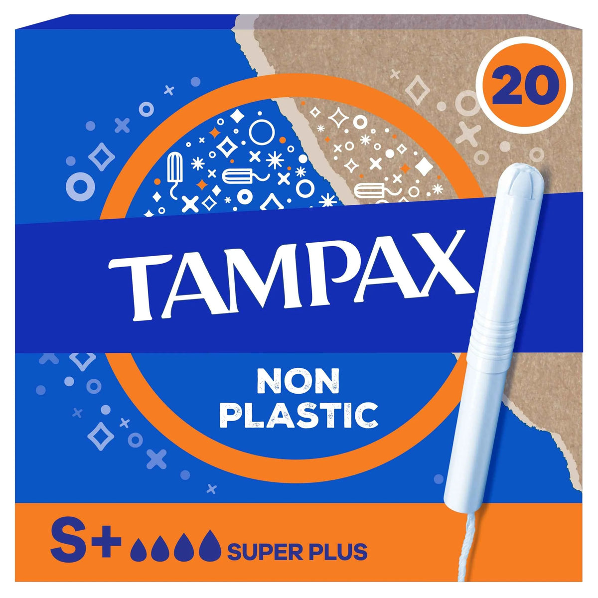 Super Plus Tampons With Applicator 20 by TAMPAX