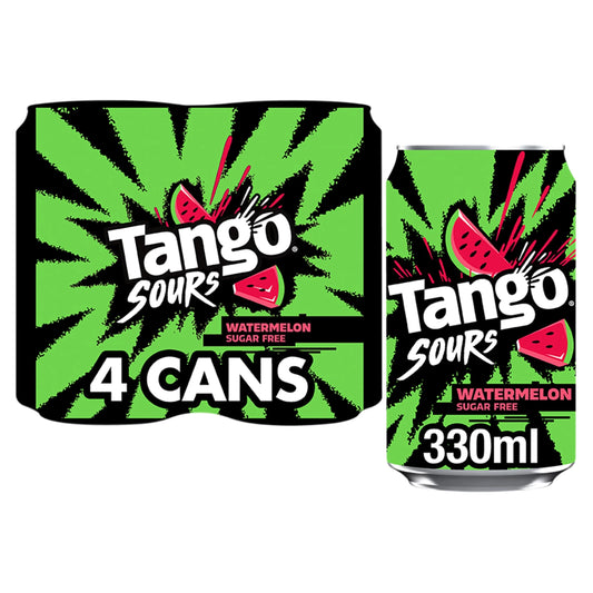 Sours Watermelon Sugar Free 4x330ml by TANGO