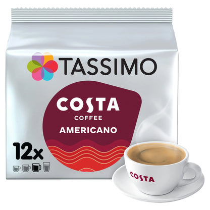 Costa Americano Coffee Pods X12 108g by TASSIMO