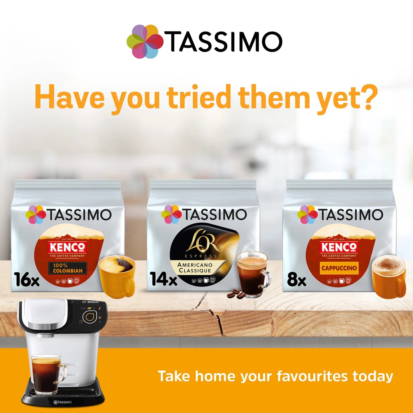 Costa Americano Coffee Pods X12 108g by TASSIMO