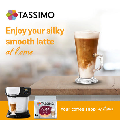 Costa Latte 6 Pack 167.4g by TASSIMO