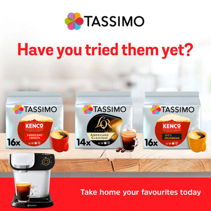 Kenco Americano Decaff Pods X16 104g by TASSIMO