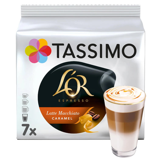 L'or Caramel Latte Macchiato Coffee by TASSIMO