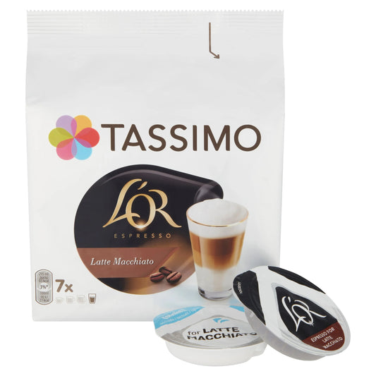 L'or. Latte Macchiato Pods 7 Pack by TASSIMO