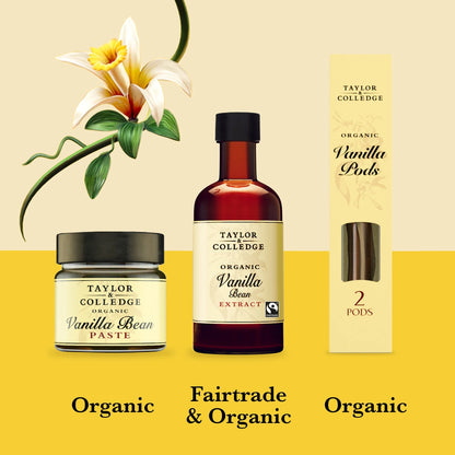 Taylor & Colledge Organic Vanilla Bean Paste by SUPERFOOD BAKERY