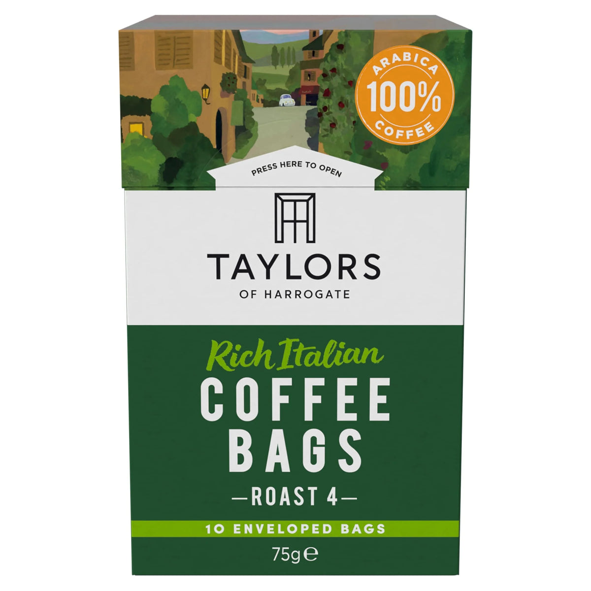 Italian Coffee Bags 10's 75g by TAYLORS