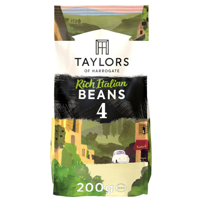 Taylors Rich Italian Roast Coffee Beans 200g by TAYLORS OF HARROGATE