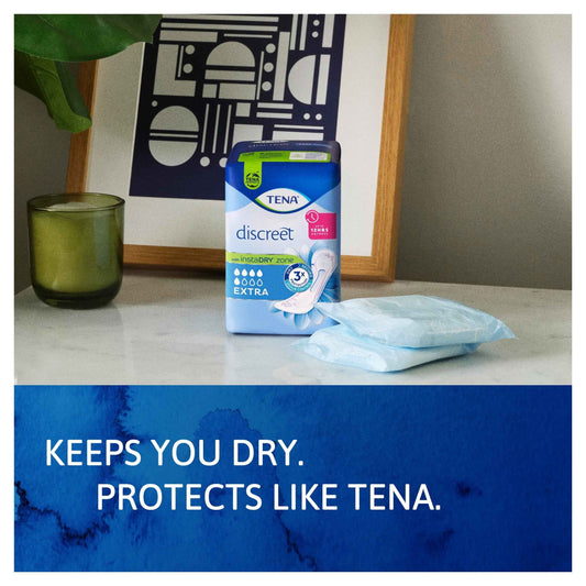 Discreet Extra Incontinence Pads 10 Pack by TENA