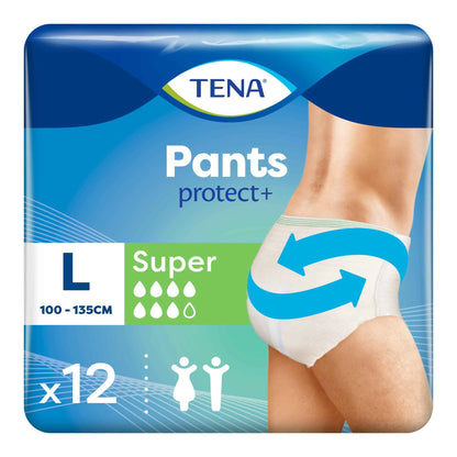 Incontinence Pants Super Large 12 Pack by TENA