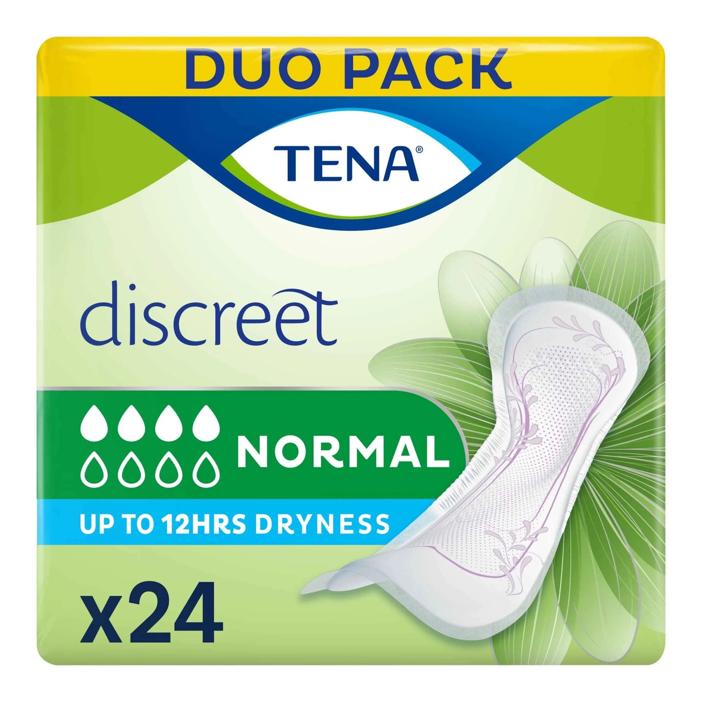 Lady Discreet Duo Normal 24 Pack by TENA