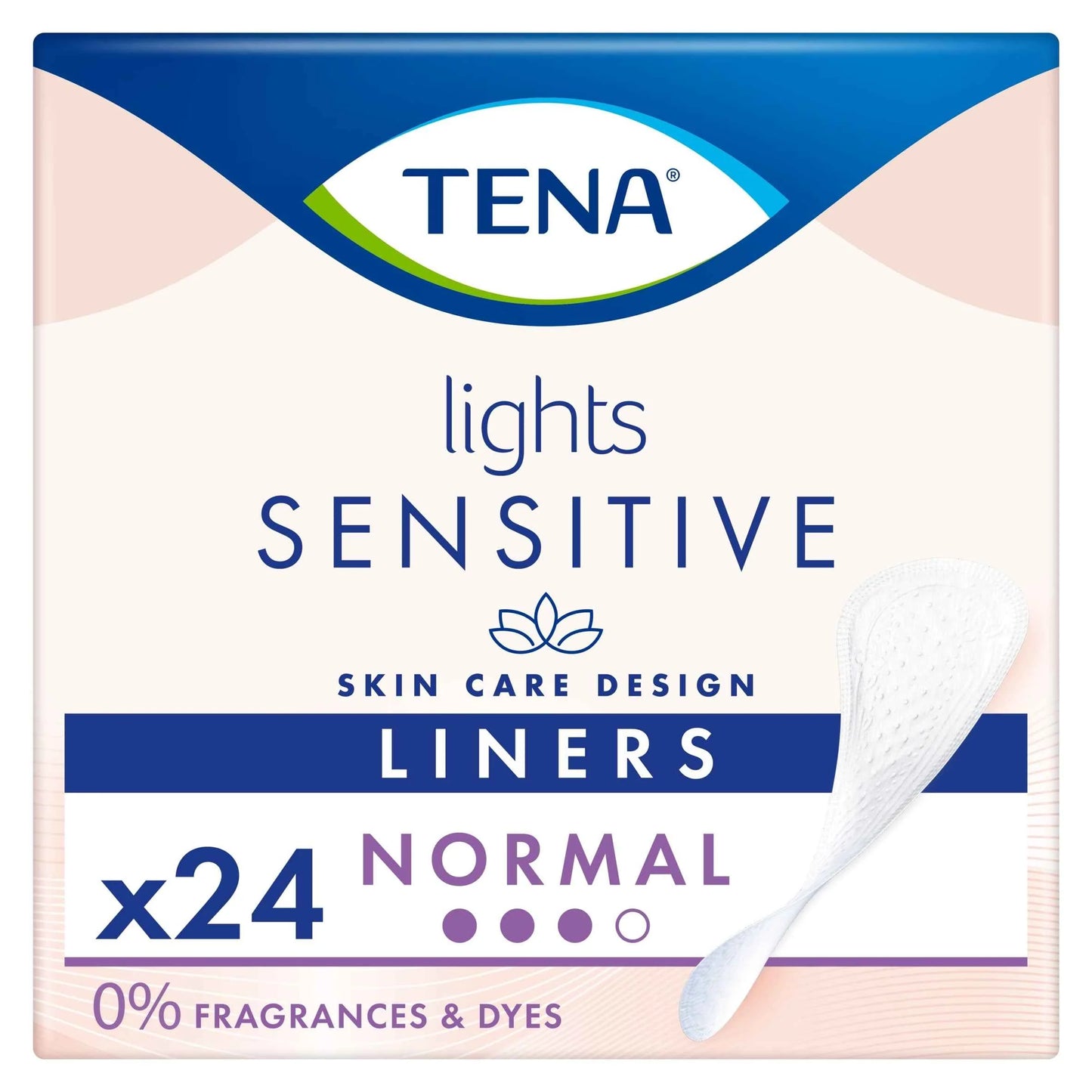 Lights Incontinence Liners 24 Pack by TENA