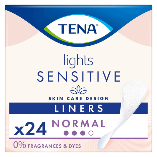 Lights Incontinence Liners 24 Pack by TENA