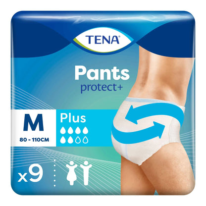 Plus Medium Bw Pants 9 Pack by TENA
