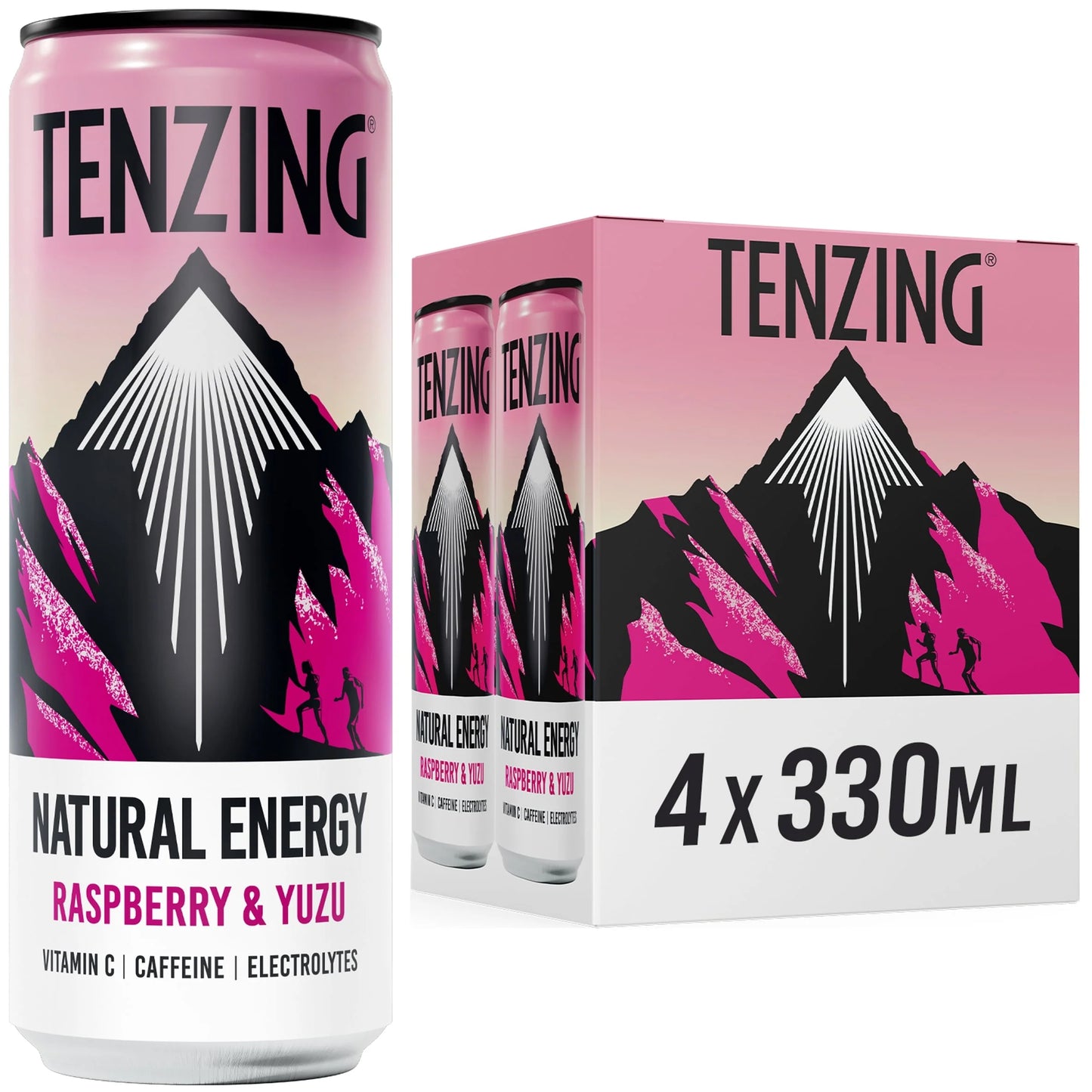Natural Energy Drink - Raspberry & by TENZING