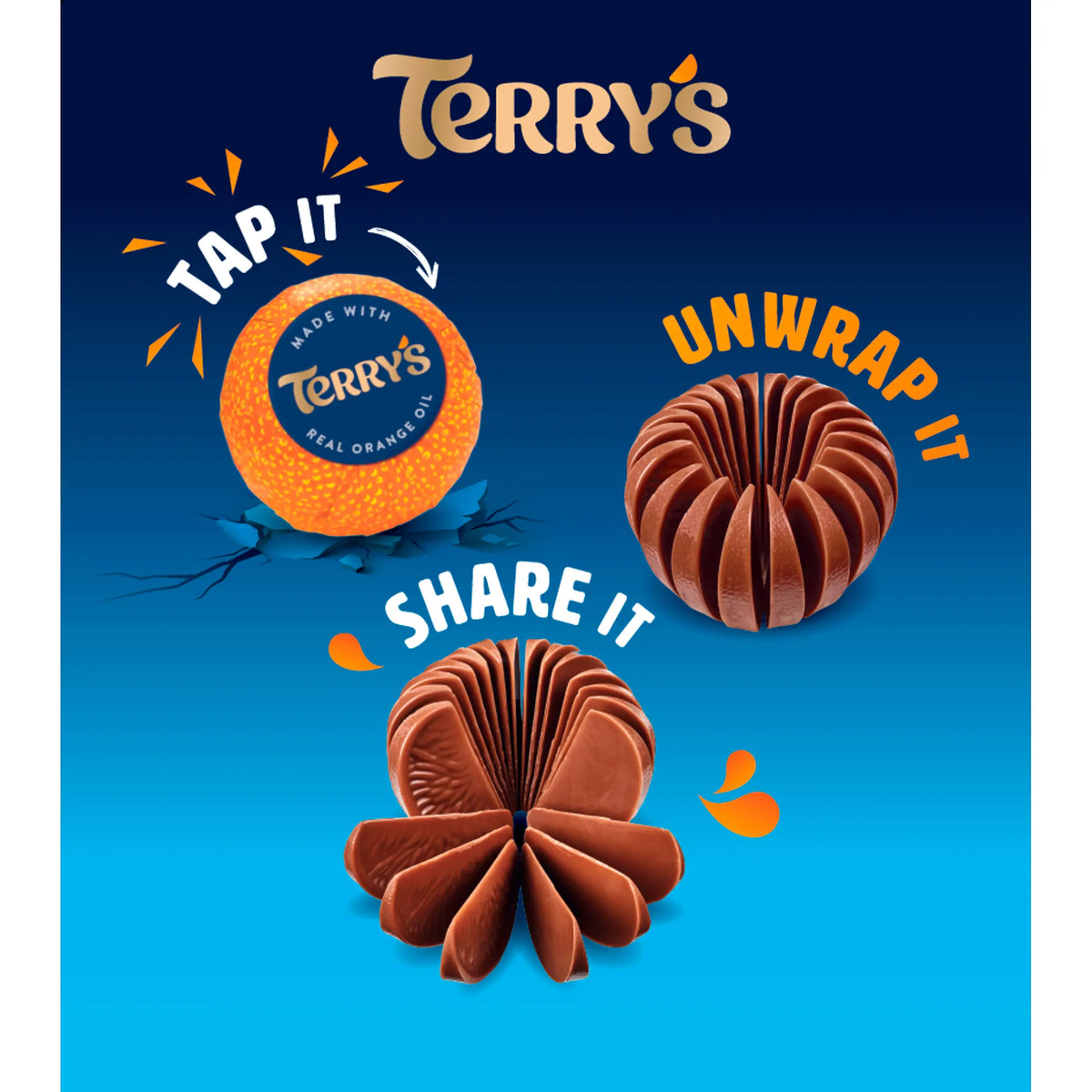 Chocolate Orange Ball 145g. by TeRRY'S at The British Vault