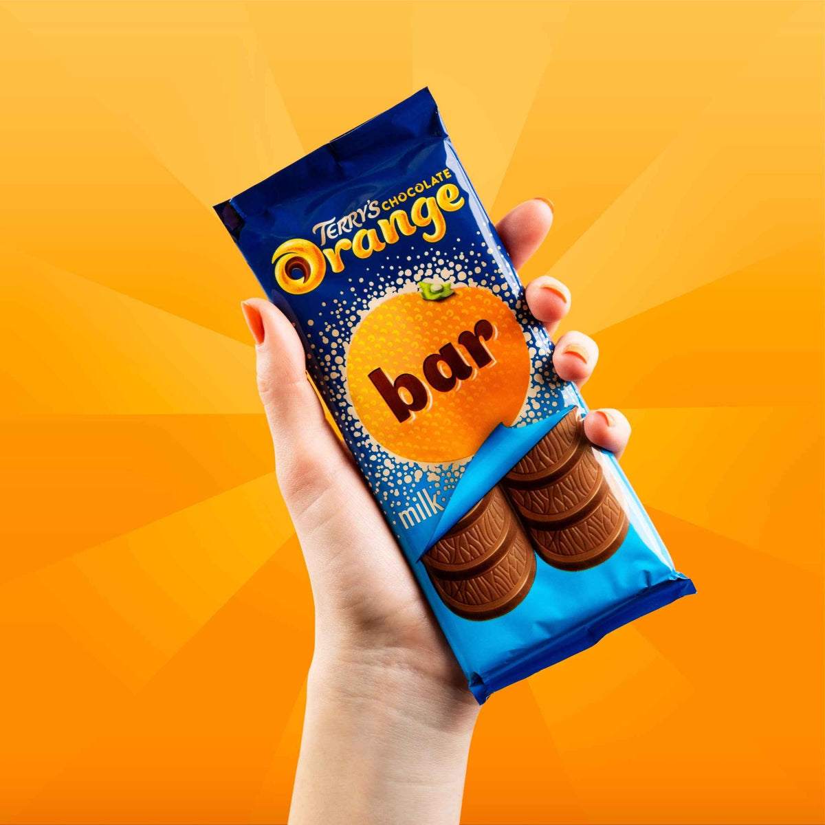 Milk Chocolate Orange Bar 90g by TeRRY'S