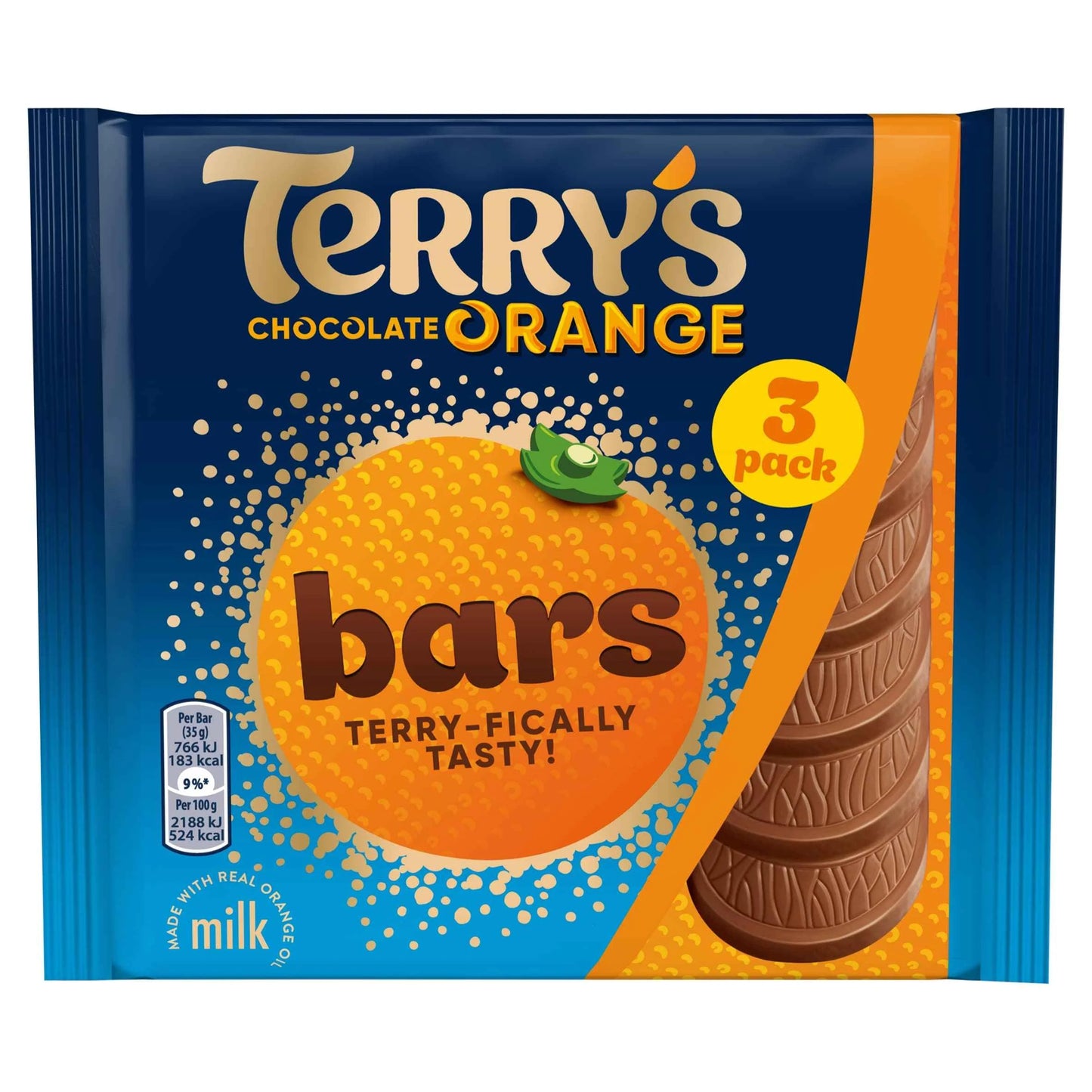 Orange Chocolate Bars Multipack 3 X by TeRRY'S