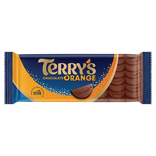 Terrys Chocolate Orange Bar 330g by TeRRY'S at The British Vault