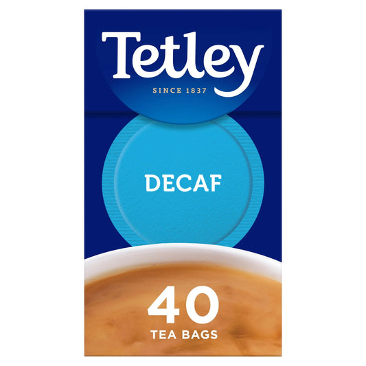 Decaffeinated Tea Bags 40's 125g by TETLEY