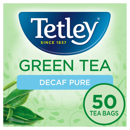 Green Tea Decaffeinated 50 Tea Bags by TETLEY
