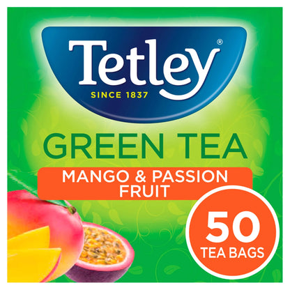 Green Tea Mango & Passion Fruit 50 Tea by TETLEY