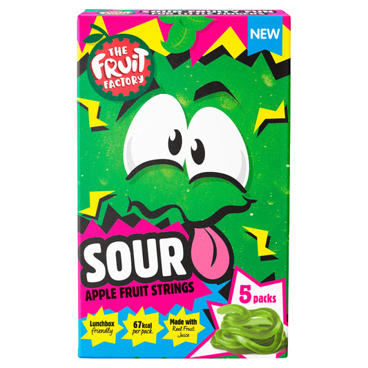 Sour Apple Fruit Strings by THE FRUIT FACTORY at The British Vault