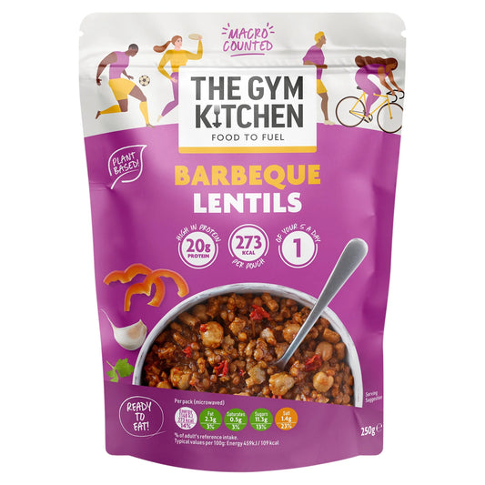 Barbeque Lentils 250g by THE GYM KITCHEN