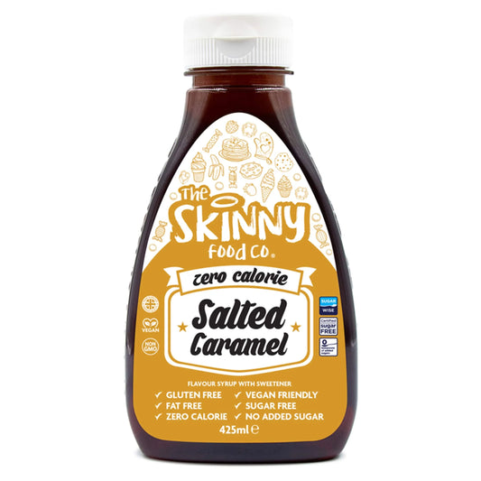 The Skinny Food Co Salted Caramel Zero Calorie Syrup 425ml by