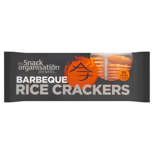 Barbeque Rice Crackers 100g by the Snack organisation