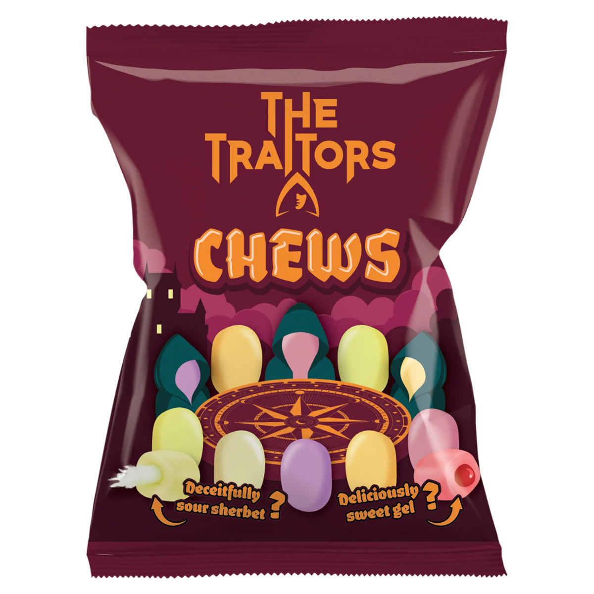 'THE TRAITORS' Chews 120g UK at The British Vault