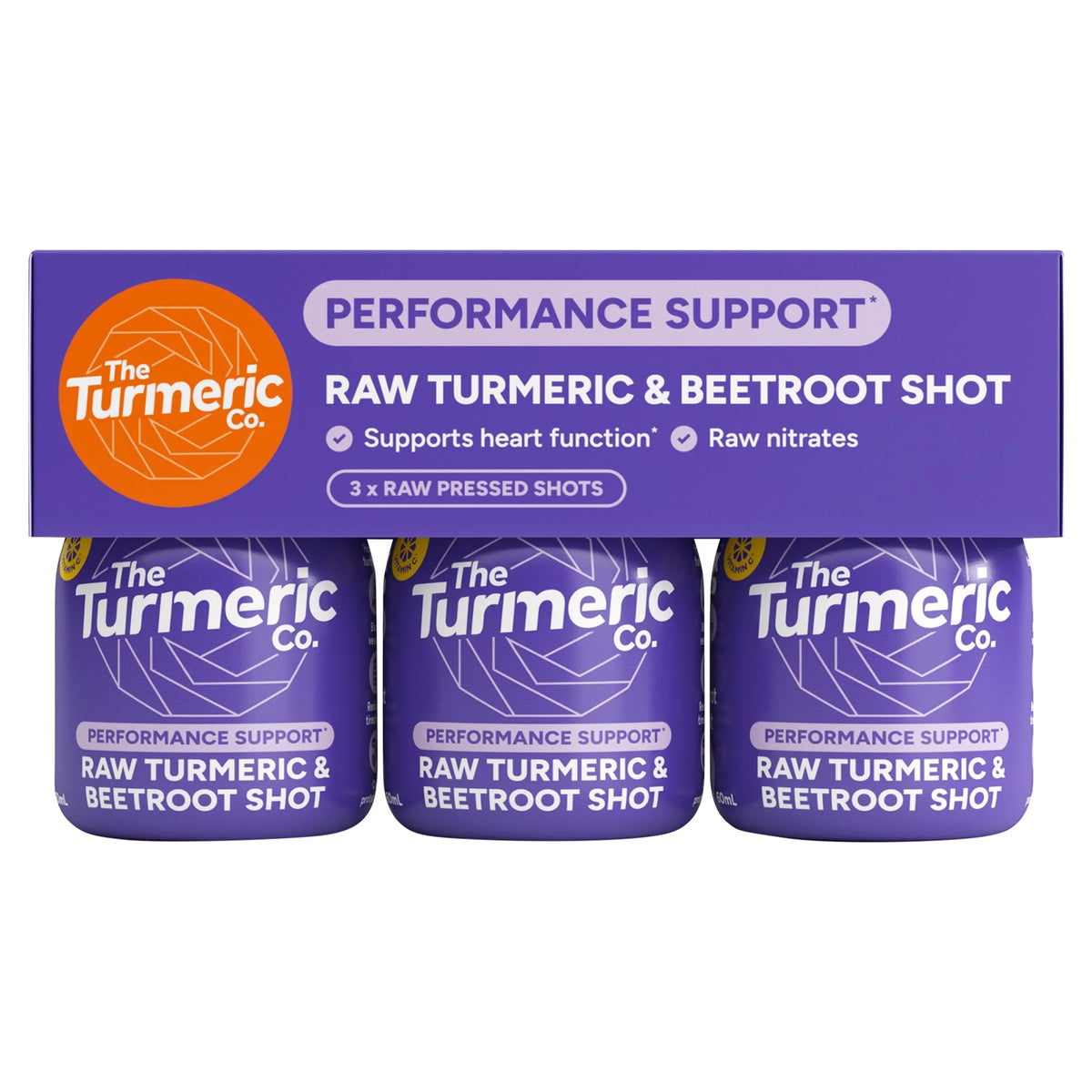 The Turmeric Co Raw Turmeric Beetroot 60ml X by The Turmeric Co.