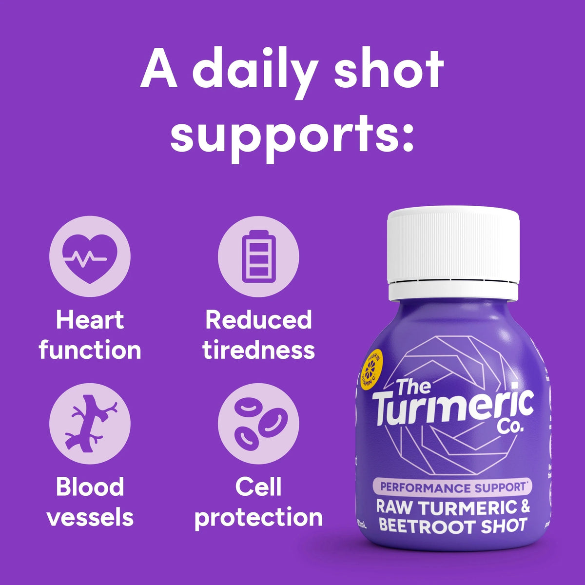 The Turmeric Co Raw Turmeric Beetroot 60ml X by The Turmeric Co.