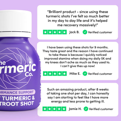 The Turmeric Co Raw Turmeric Beetroot 60ml X by The Turmeric Co.
