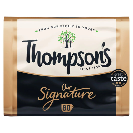 Our Signature Tea Bags 80 Pack 250g by Thompson's