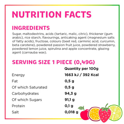 Fruit Adventure 4 Pack 72g by TIC TAC