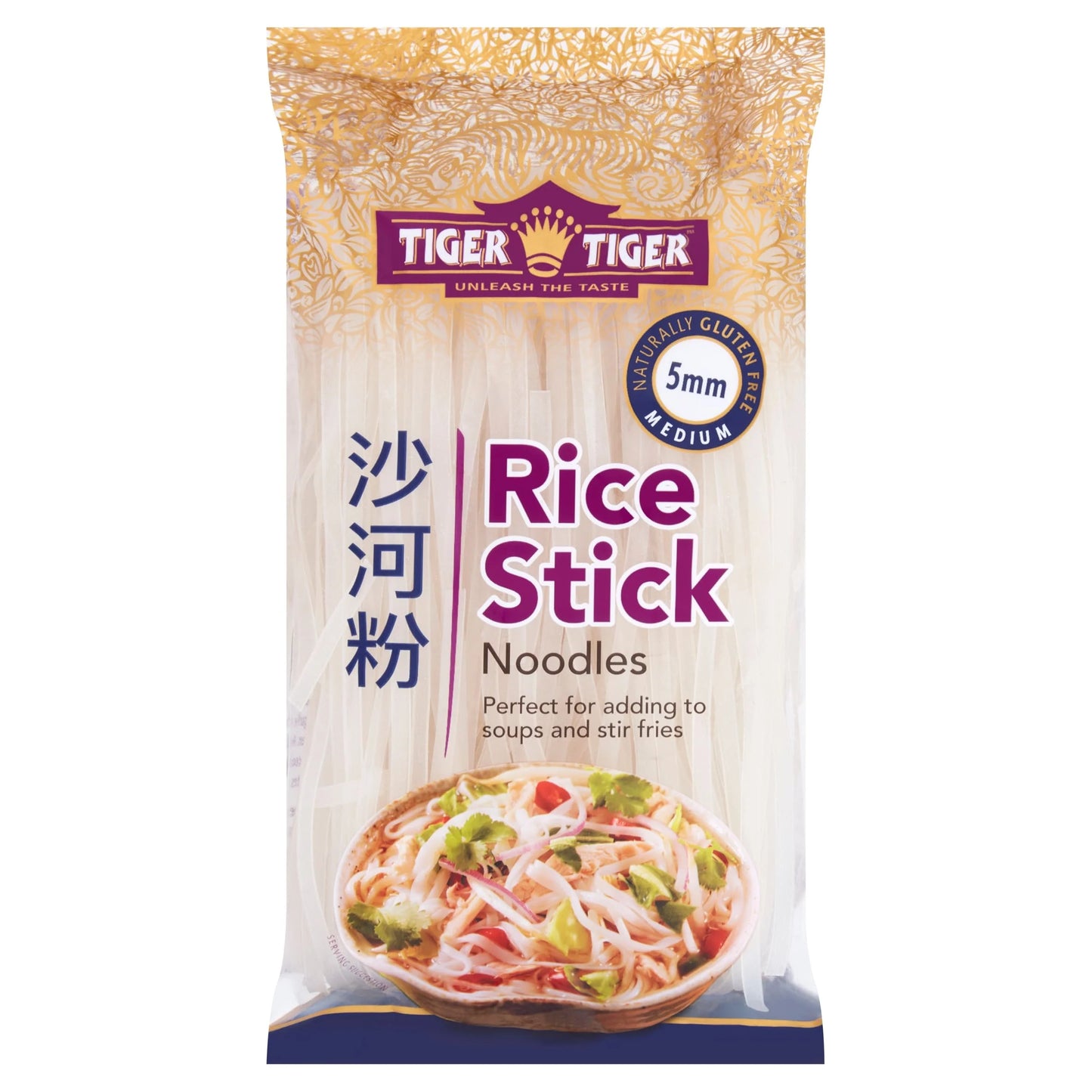 5mm Rice Stick Noodles 400g by TIGER TIGER