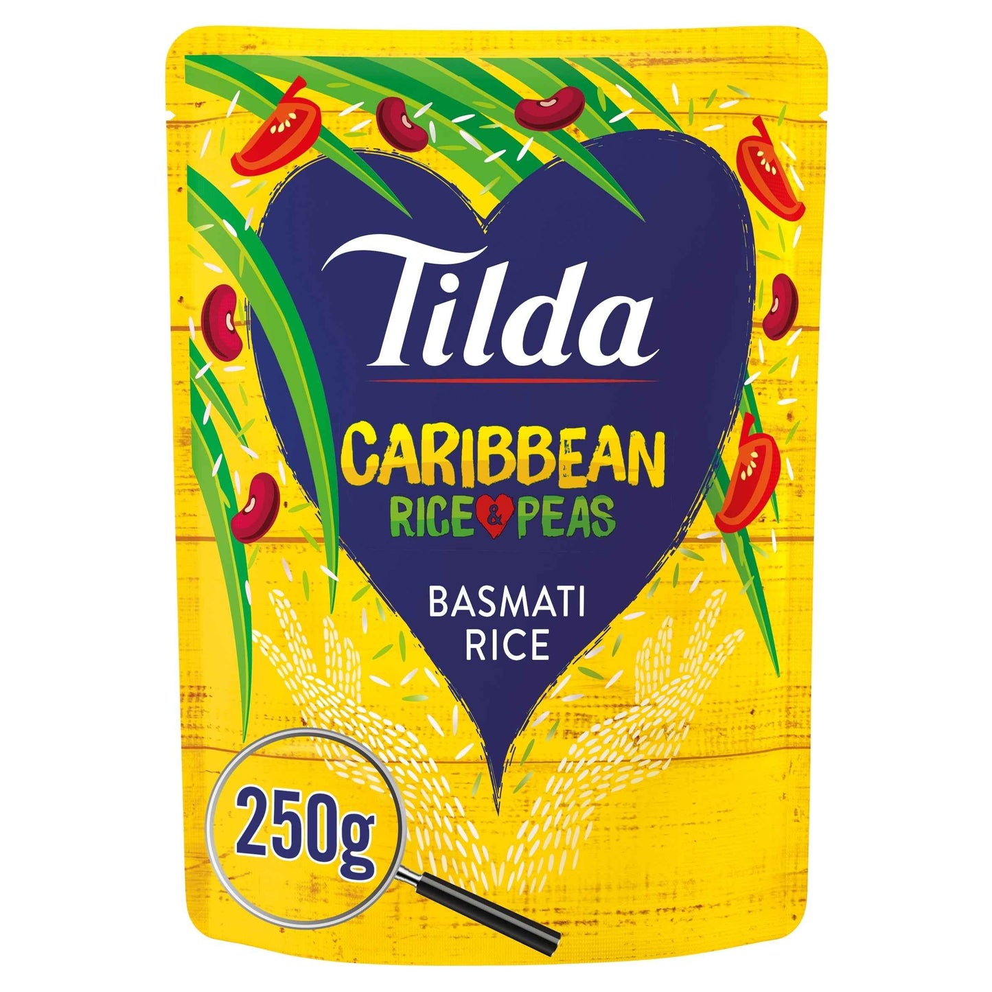 Caribbean Rice & Peas Basmati Rice 250g by Tilda