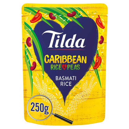 Caribbean Rice & Peas Basmati Rice 250g by Tilda