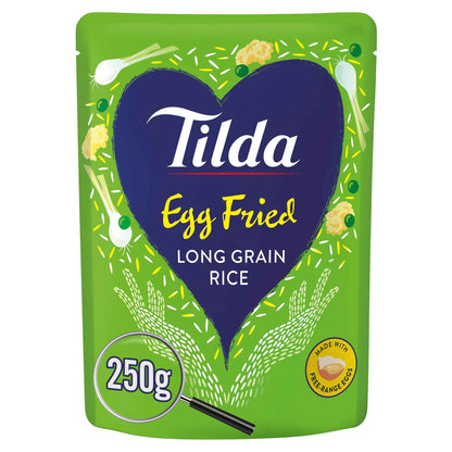 Egg Fried Steamed Basmati Rice 250g by Tilda