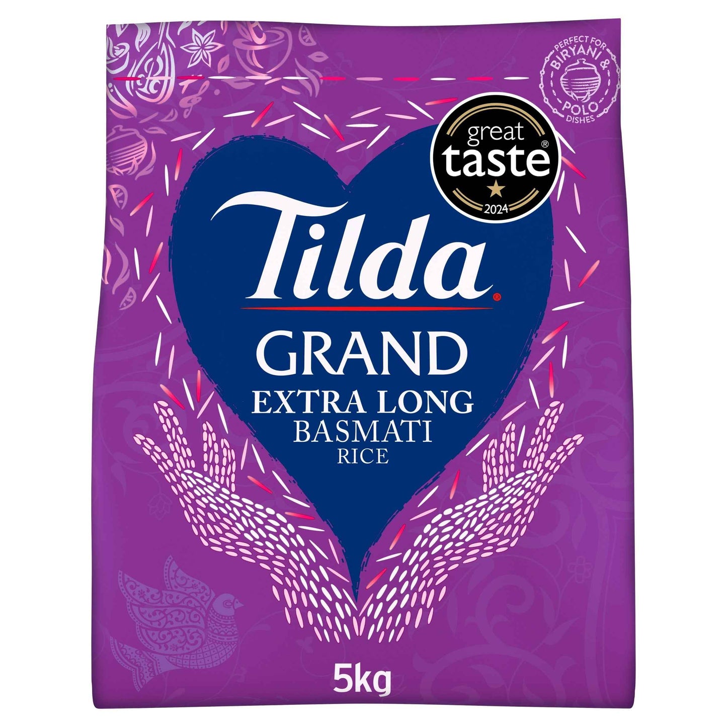 Grand Extra Long Grain Rice 5kg by Tilda
