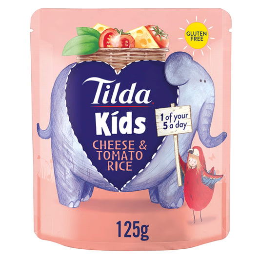 Kids Cheese & Tomato Rice 125g by Tilda