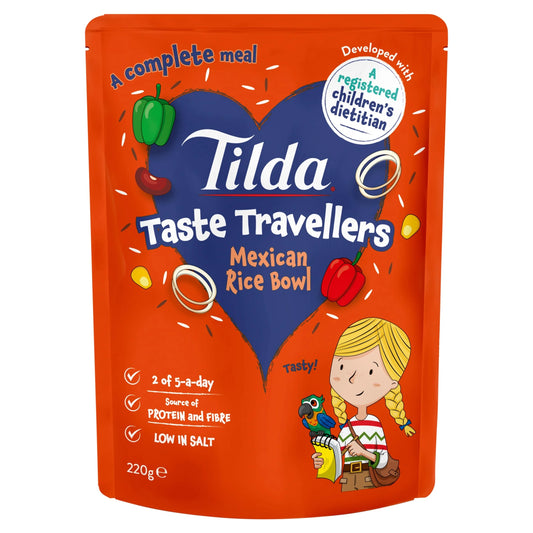 Kids Taste Travellers Mexican Rice Bowl 220g by Tilda